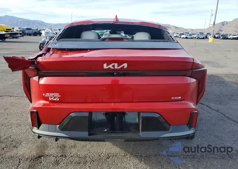 2026 Kia K4 Gt-Line z USA, uszkodzony, nr VIN 3KPFW4DE6TE273624